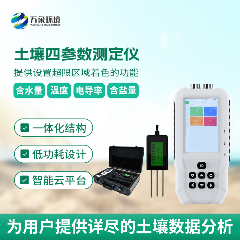土壤水分溫度鹽分速測儀有什么作用？